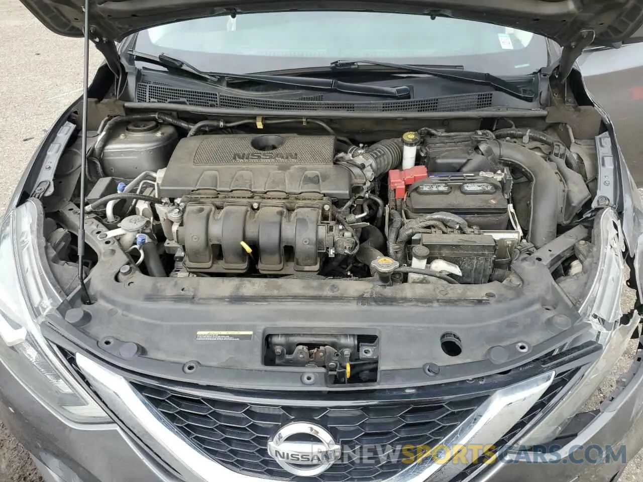 11 fotografías del automóvil dañado 3N1AB7AP7KY368349 NISSAN SENTRA 2019