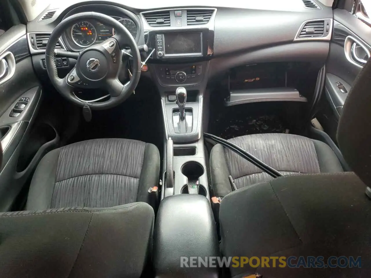 8 fotografías del automóvil dañado 3N1AB7AP7KY368349 NISSAN SENTRA 2019