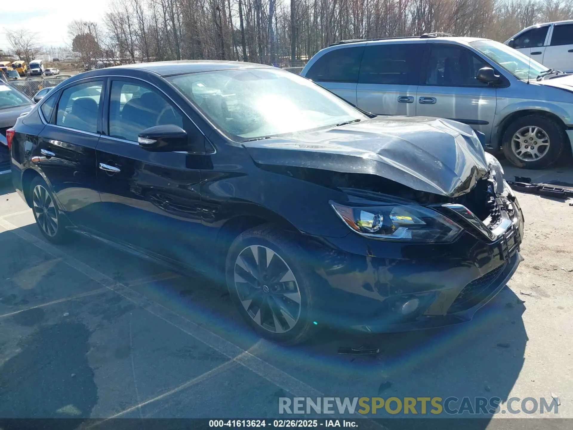 1 fotografías del automóvil dañado 3N1AB7AP7KY371641 NISSAN SENTRA 2019
