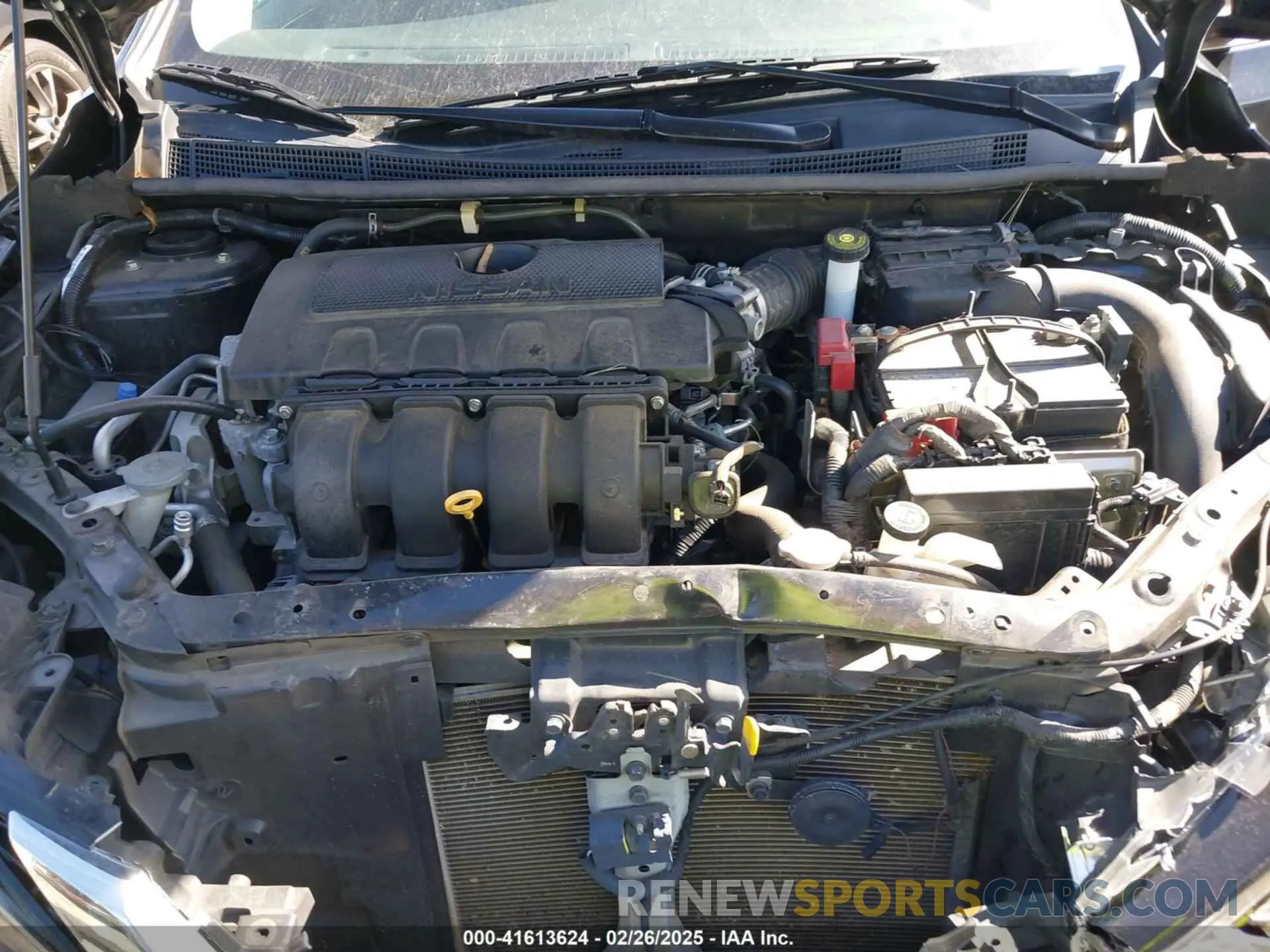 10 fotografías del automóvil dañado 3N1AB7AP7KY371641 NISSAN SENTRA 2019