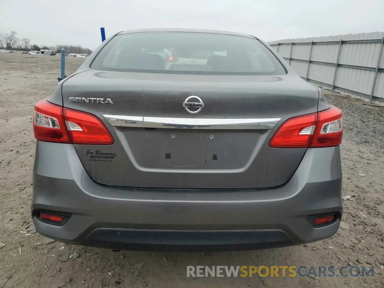 6 fotografías del automóvil dañado 3N1AB7AP7KY374037 NISSAN SENTRA 2019