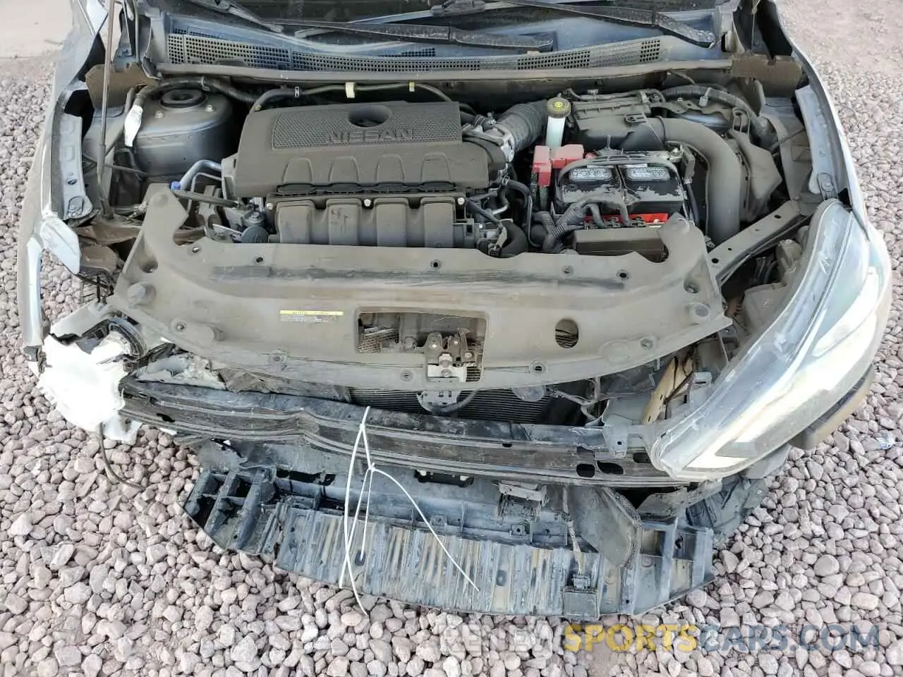 13 fotografías del automóvil dañado 3N1AB7AP7KY376337 NISSAN SENTRA 2019