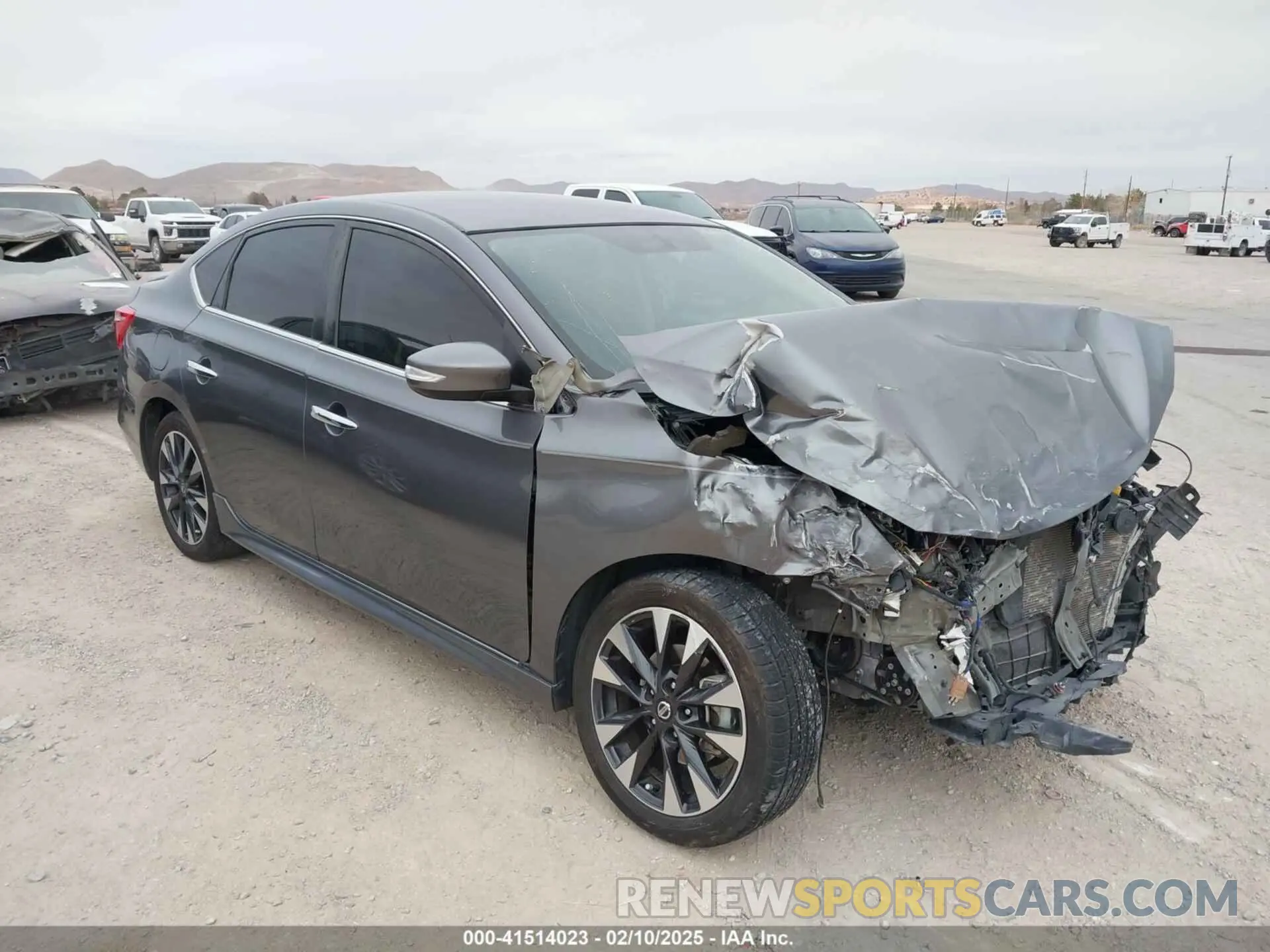 1 fotografías del automóvil dañado 3N1AB7AP7KY396877 NISSAN SENTRA 2019