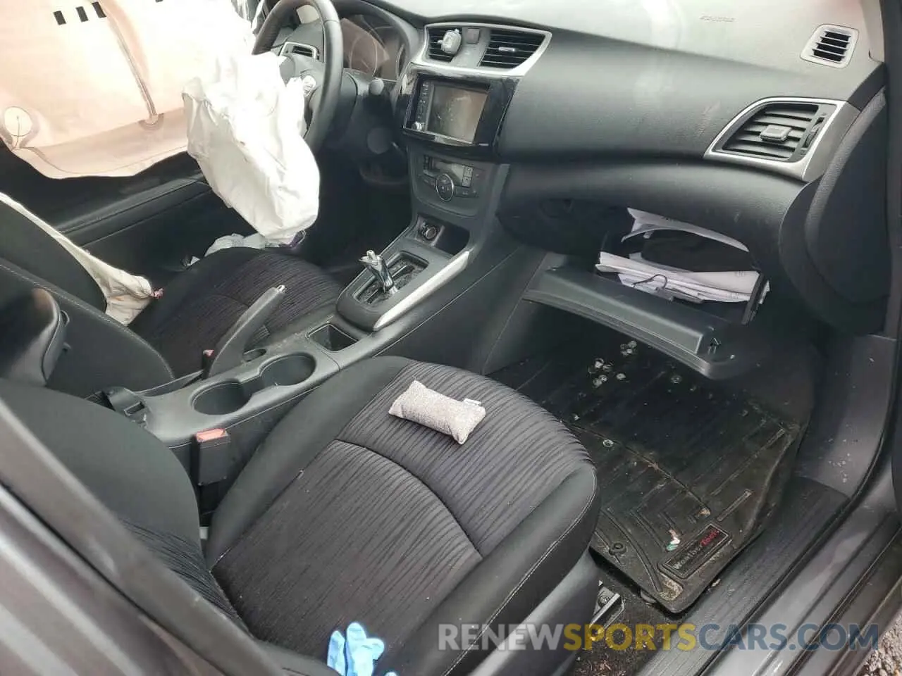 8 fotografías del automóvil dañado 3N1AB7AP7KY401723 NISSAN SENTRA 2019