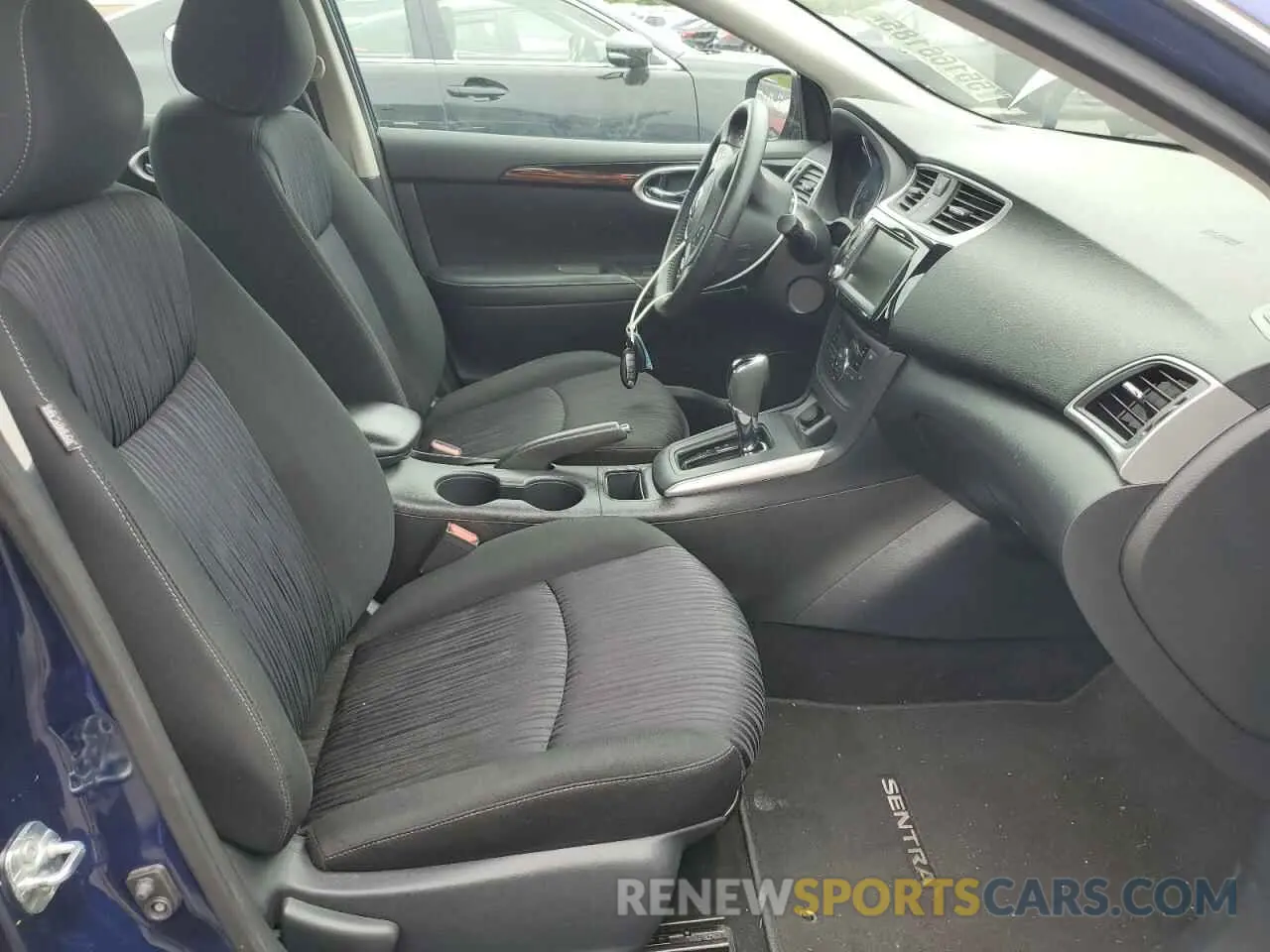 7 fotografías del automóvil dañado 3N1AB7AP7KY406923 NISSAN SENTRA 2019