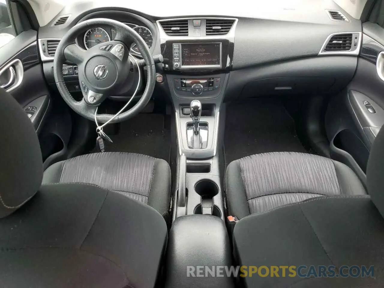 8 fotografías del automóvil dañado 3N1AB7AP7KY406923 NISSAN SENTRA 2019