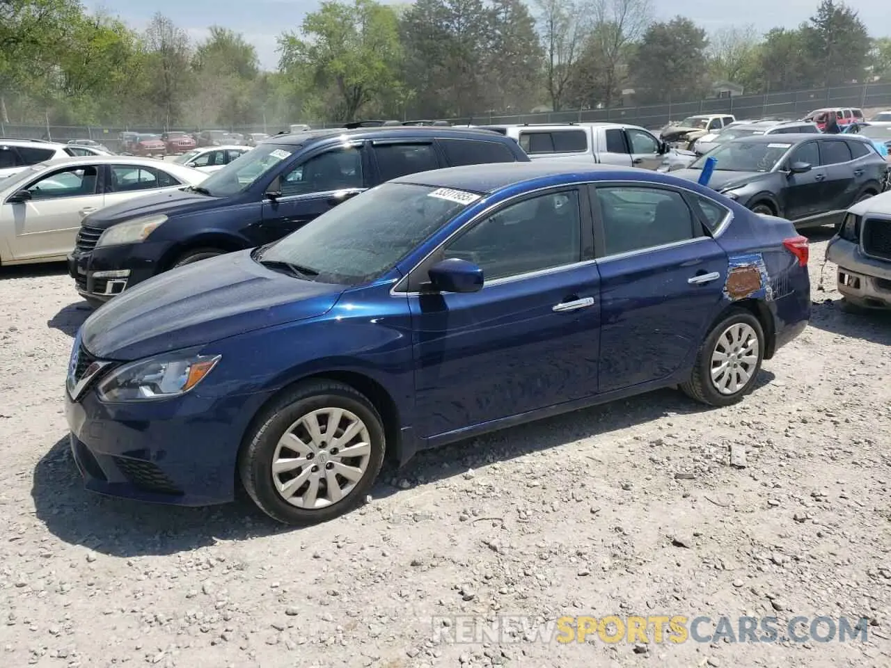 1 fotografías del automóvil dañado 3N1AB7AP7KY412379 NISSAN SENTRA 2019