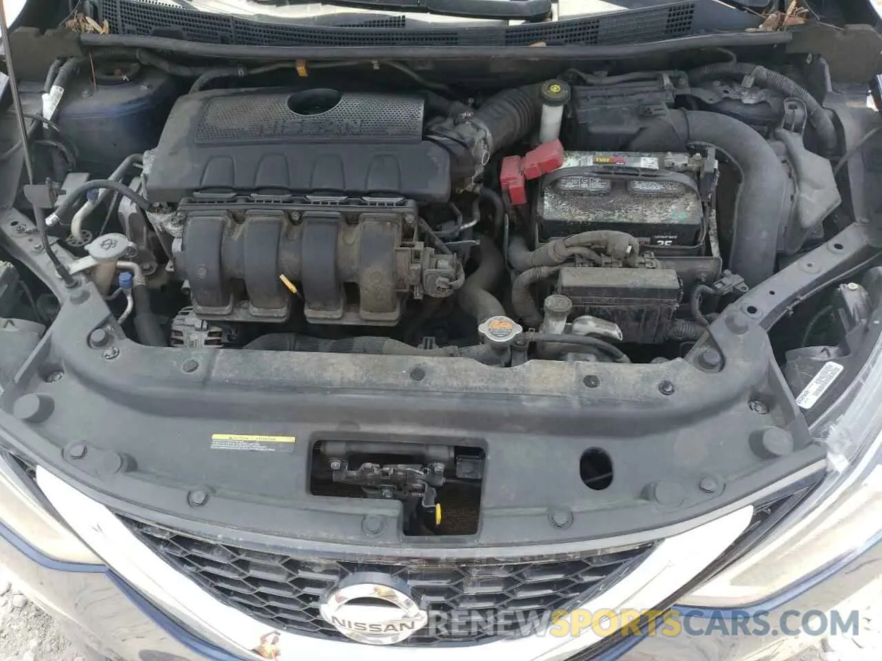 11 fotografías del automóvil dañado 3N1AB7AP7KY412379 NISSAN SENTRA 2019