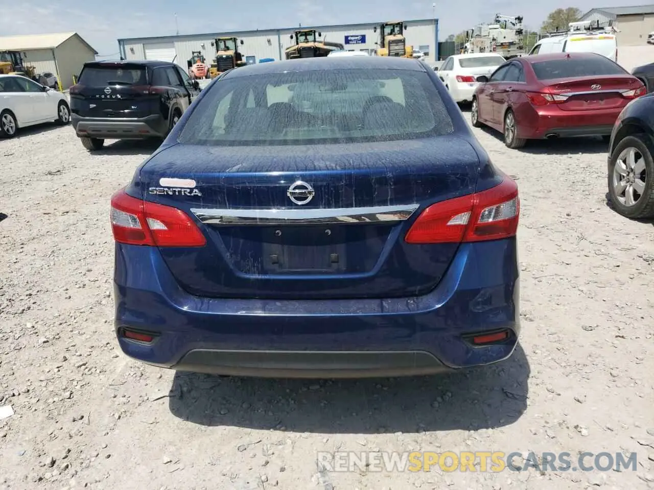 6 fotografías del automóvil dañado 3N1AB7AP7KY412379 NISSAN SENTRA 2019