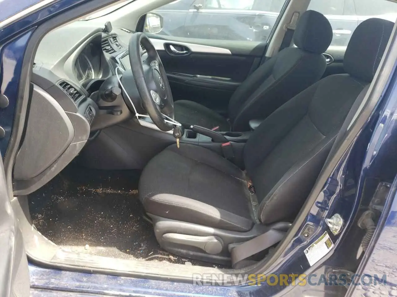 7 fotografías del automóvil dañado 3N1AB7AP7KY412379 NISSAN SENTRA 2019