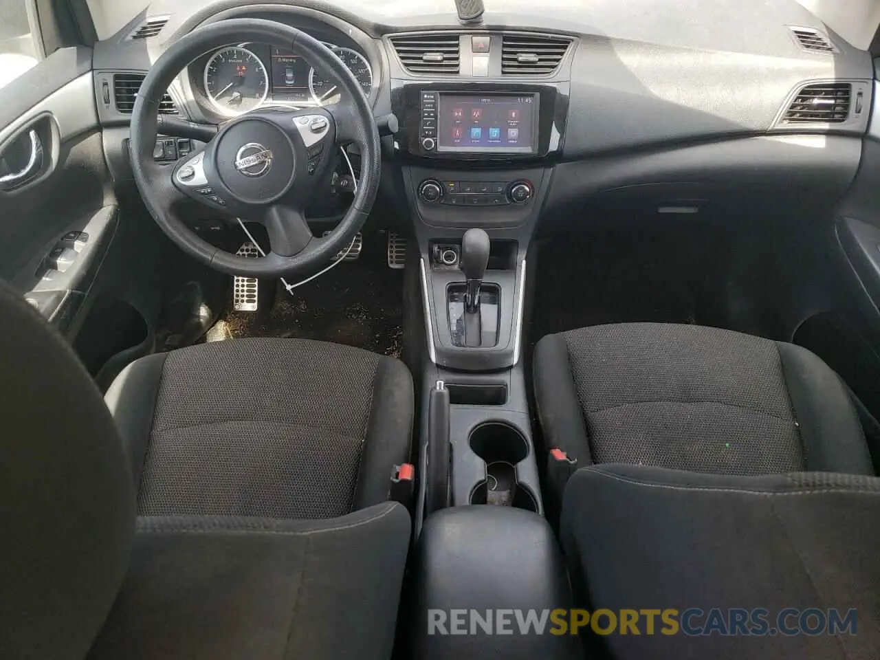 8 fotografías del automóvil dañado 3N1AB7AP7KY412379 NISSAN SENTRA 2019