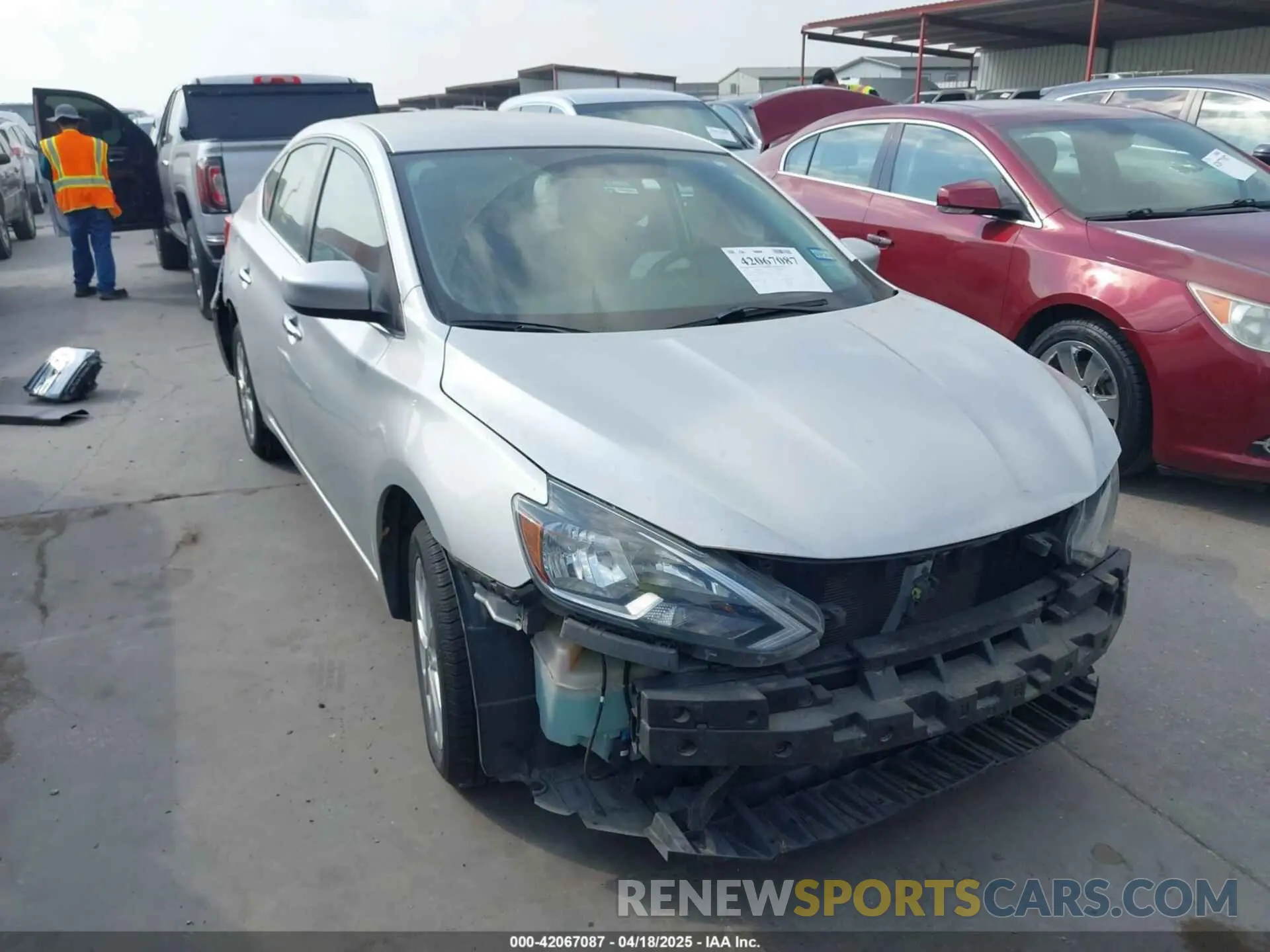 1 fotografías del automóvil dañado 3N1AB7AP7KY416478 NISSAN SENTRA 2019