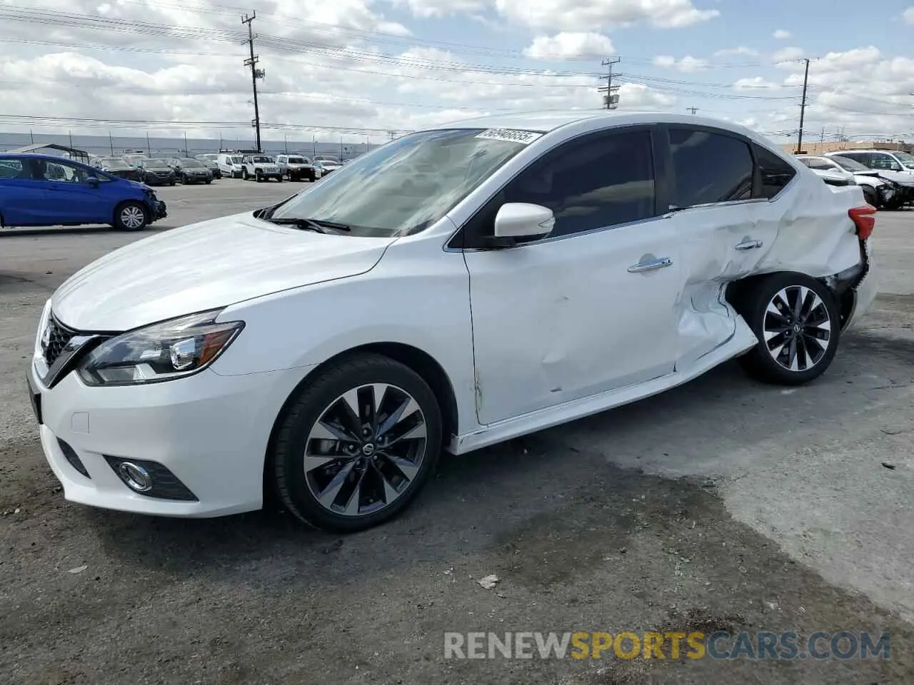 1 fotografías del automóvil dañado 3N1AB7AP7KY421440 NISSAN SENTRA 2019