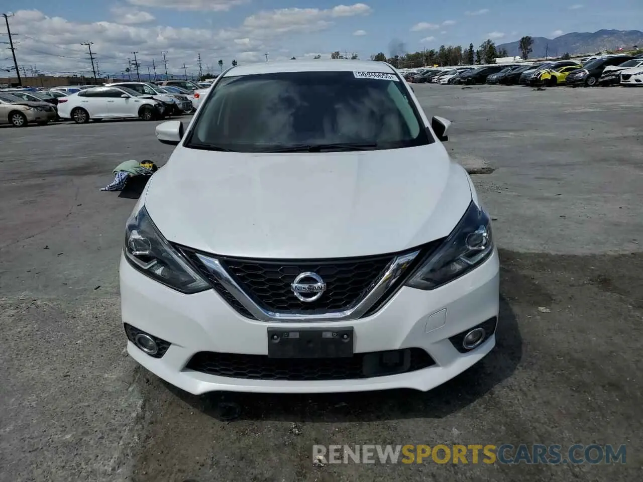 5 fotografías del automóvil dañado 3N1AB7AP7KY421440 NISSAN SENTRA 2019