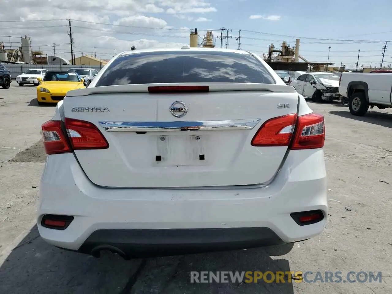 6 fotografías del automóvil dañado 3N1AB7AP7KY421440 NISSAN SENTRA 2019