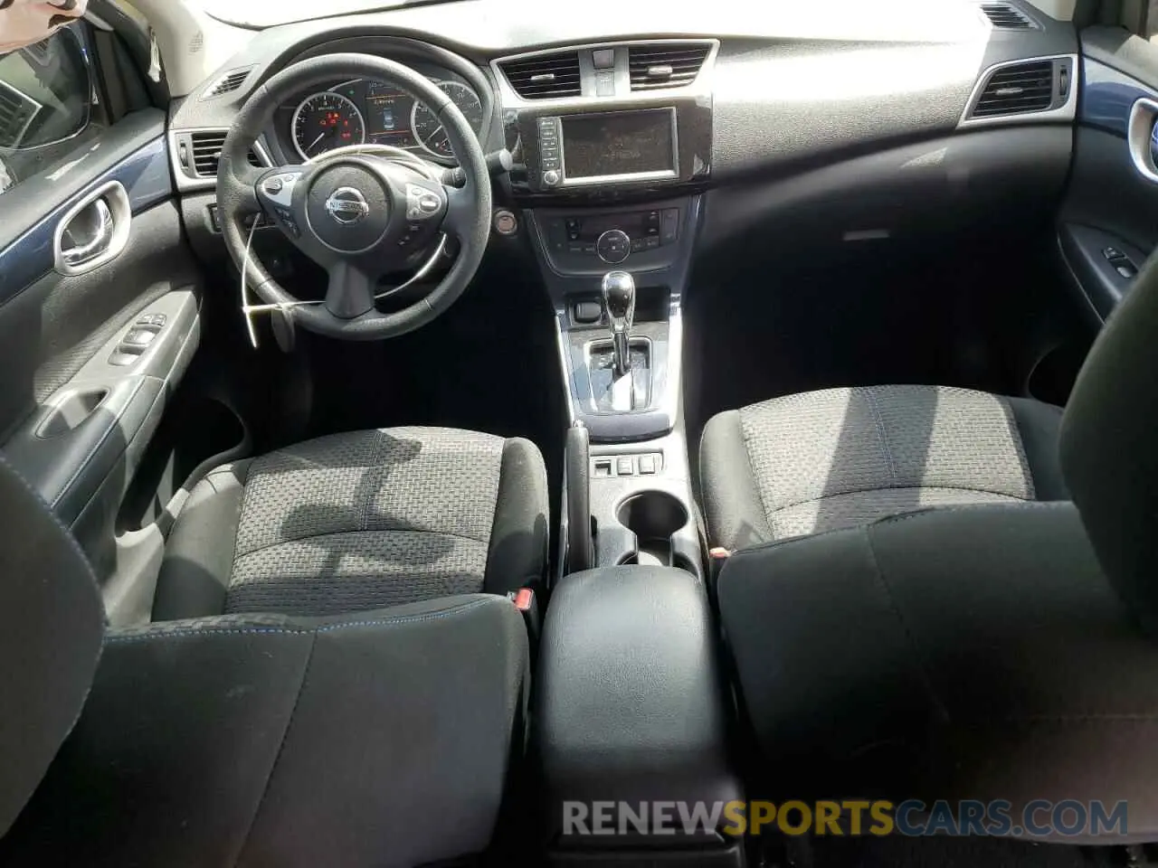 8 fotografías del automóvil dañado 3N1AB7AP7KY421440 NISSAN SENTRA 2019