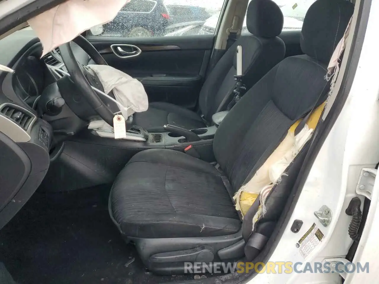 7 fotografías del automóvil dañado 3N1AB7AP7KY422233 NISSAN SENTRA 2019