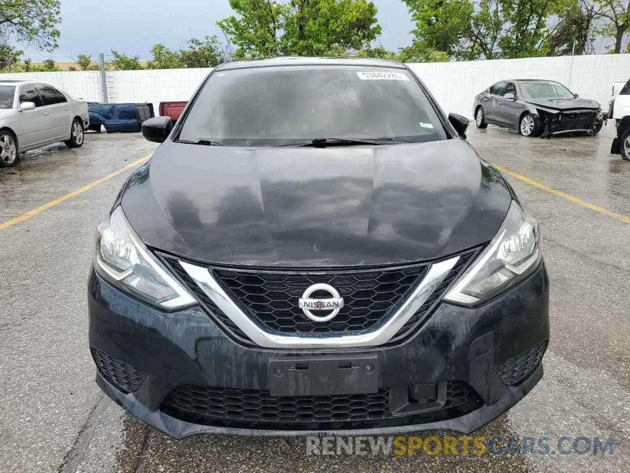 5 fotografías del automóvil dañado 3N1AB7AP7KY430364 NISSAN SENTRA 2019