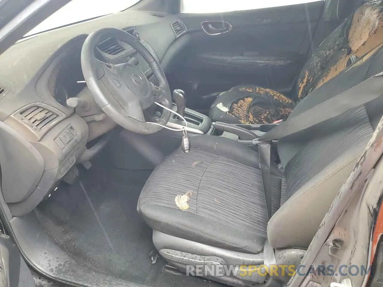 7 fotografías del automóvil dañado 3N1AB7AP7KY430364 NISSAN SENTRA 2019