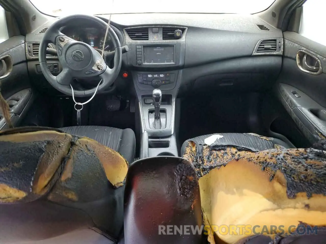 8 fotografías del automóvil dañado 3N1AB7AP7KY430364 NISSAN SENTRA 2019