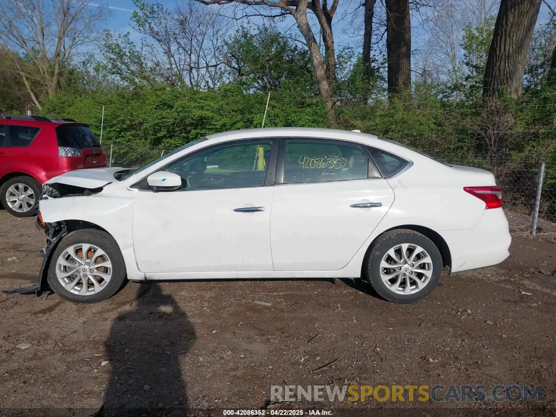 14 fotografías del automóvil dañado 3N1AB7AP7KY431188 NISSAN SENTRA 2019