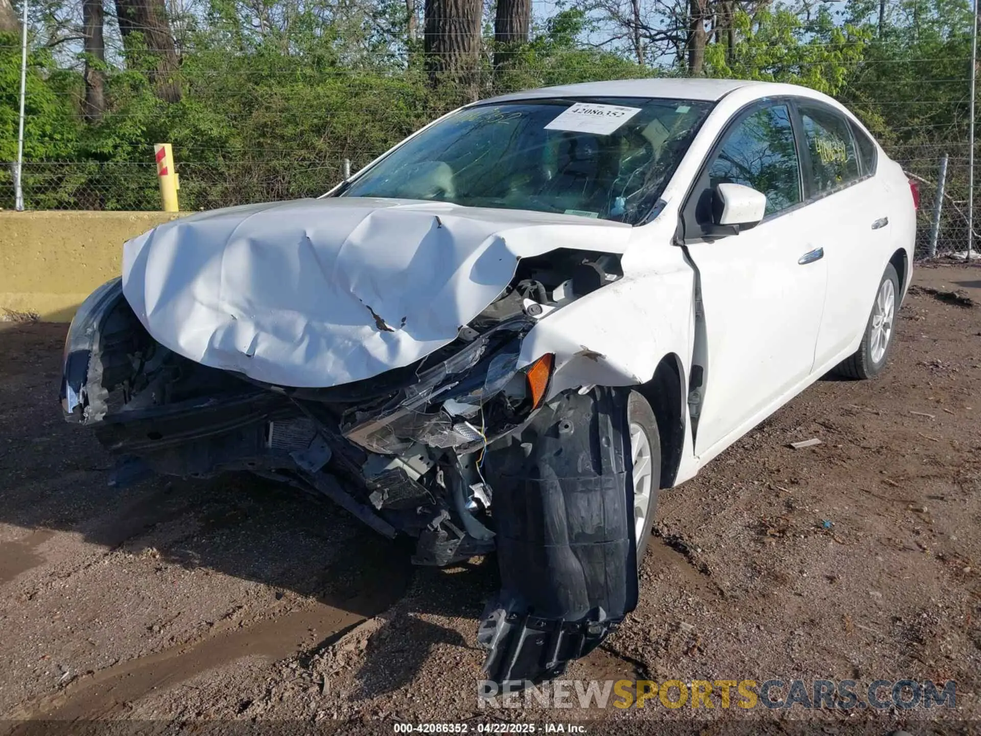 6 fotografías del automóvil dañado 3N1AB7AP7KY431188 NISSAN SENTRA 2019