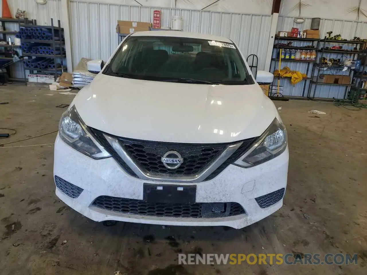 5 fotografías del automóvil dañado 3N1AB7AP7KY432034 NISSAN SENTRA 2019
