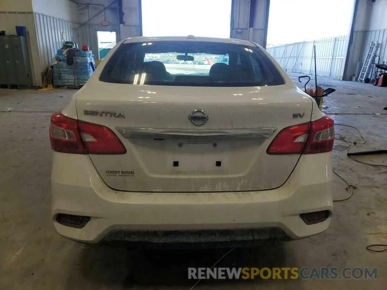6 fotografías del automóvil dañado 3N1AB7AP7KY432034 NISSAN SENTRA 2019