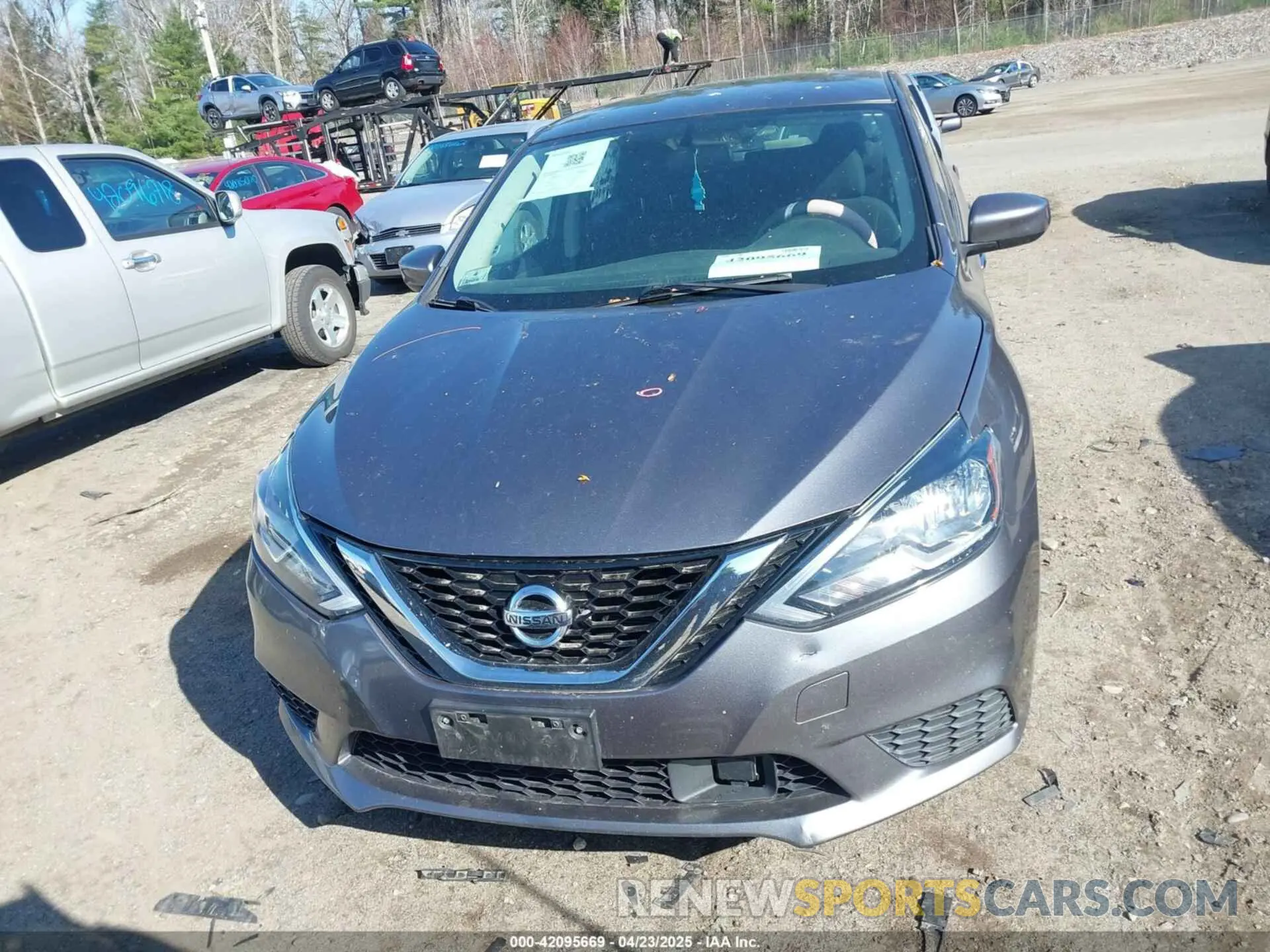 12 fotografías del automóvil dañado 3N1AB7AP7KY434981 NISSAN SENTRA 2019