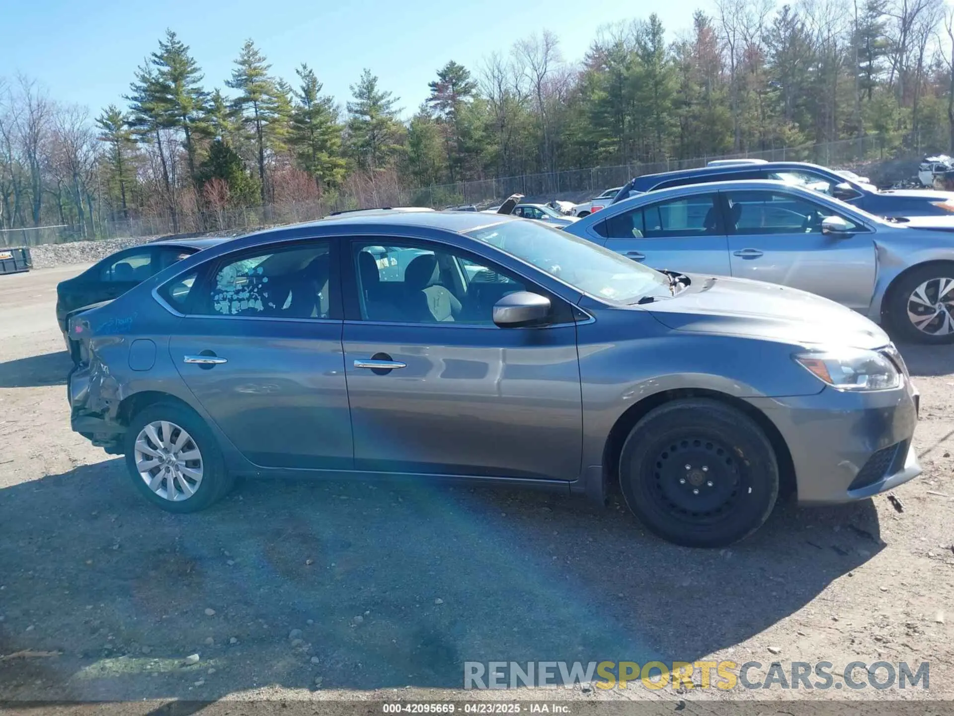 13 fotografías del automóvil dañado 3N1AB7AP7KY434981 NISSAN SENTRA 2019