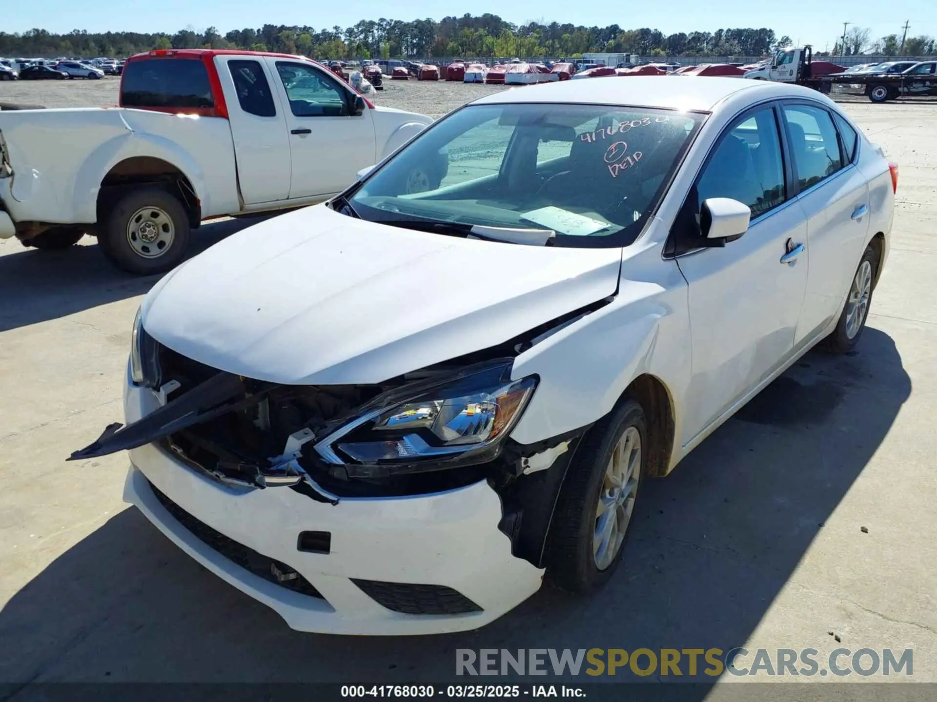 6 fotografías del automóvil dañado 3N1AB7AP7KY438285 NISSAN SENTRA 2019