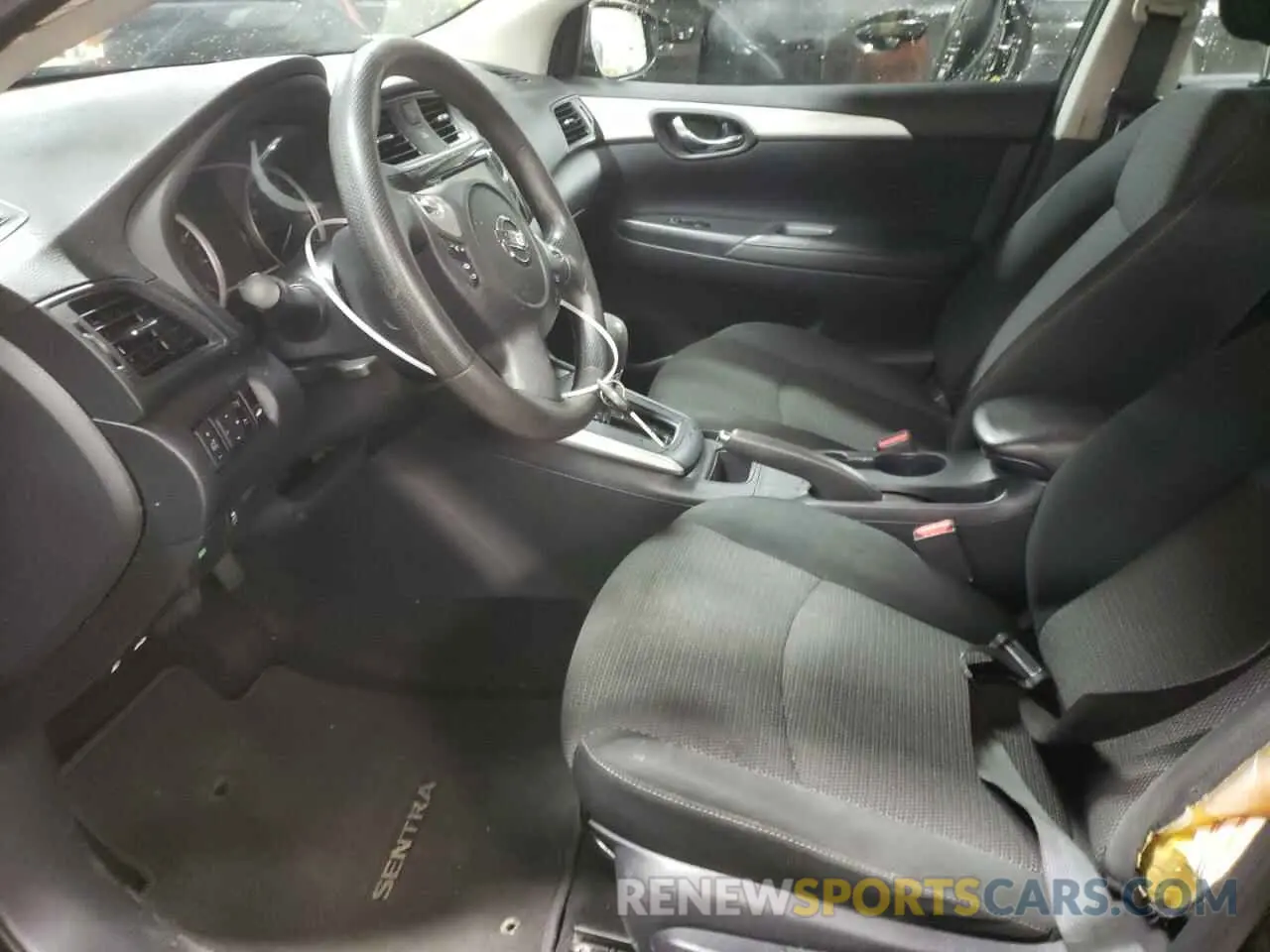 7 fotografías del automóvil dañado 3N1AB7AP7KY439517 NISSAN SENTRA 2019