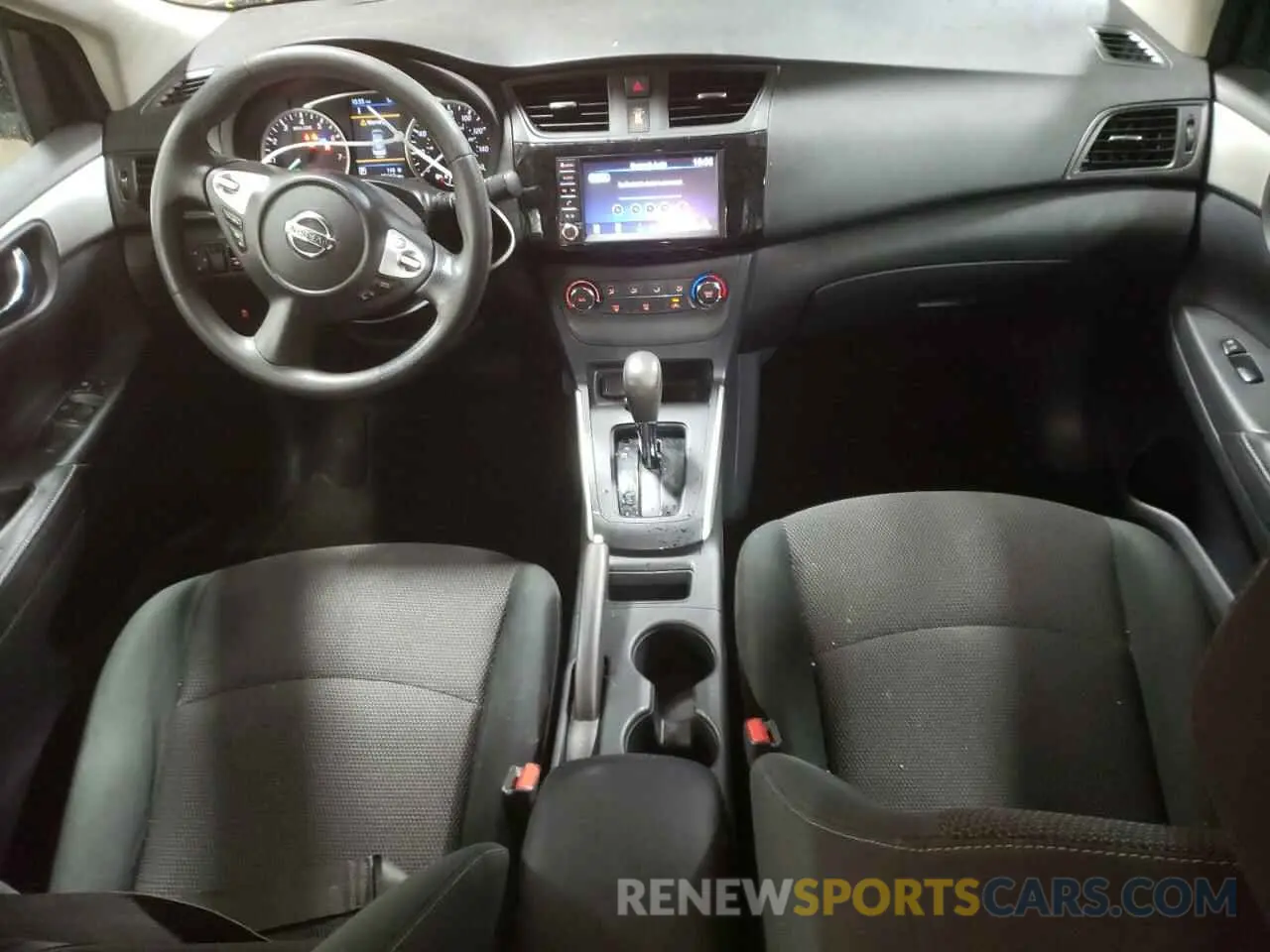 8 fotografías del automóvil dañado 3N1AB7AP7KY439517 NISSAN SENTRA 2019