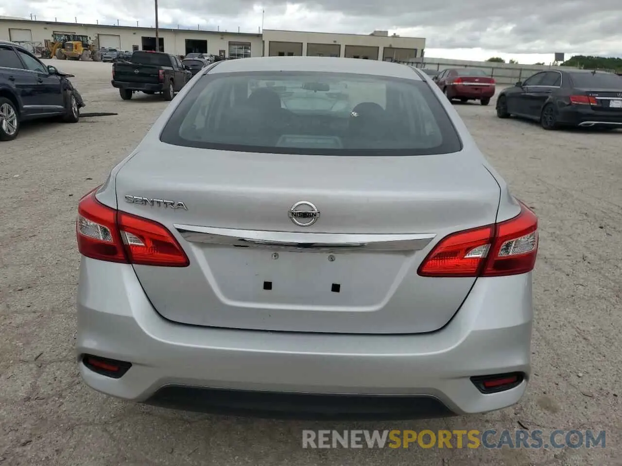 6 fotografías del automóvil dañado 3N1AB7AP7KY444961 NISSAN SENTRA 2019