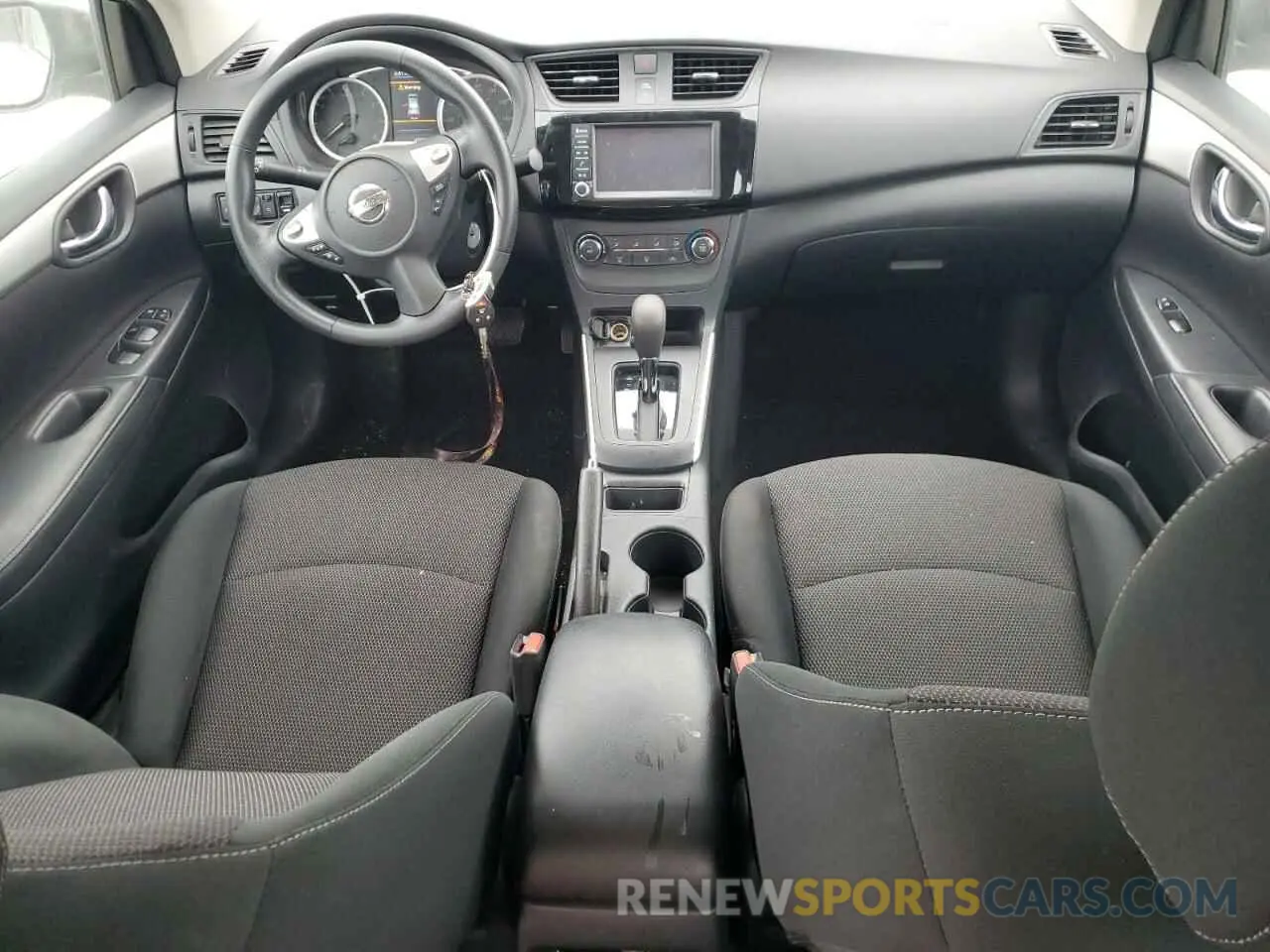 8 fotografías del automóvil dañado 3N1AB7AP7KY444961 NISSAN SENTRA 2019