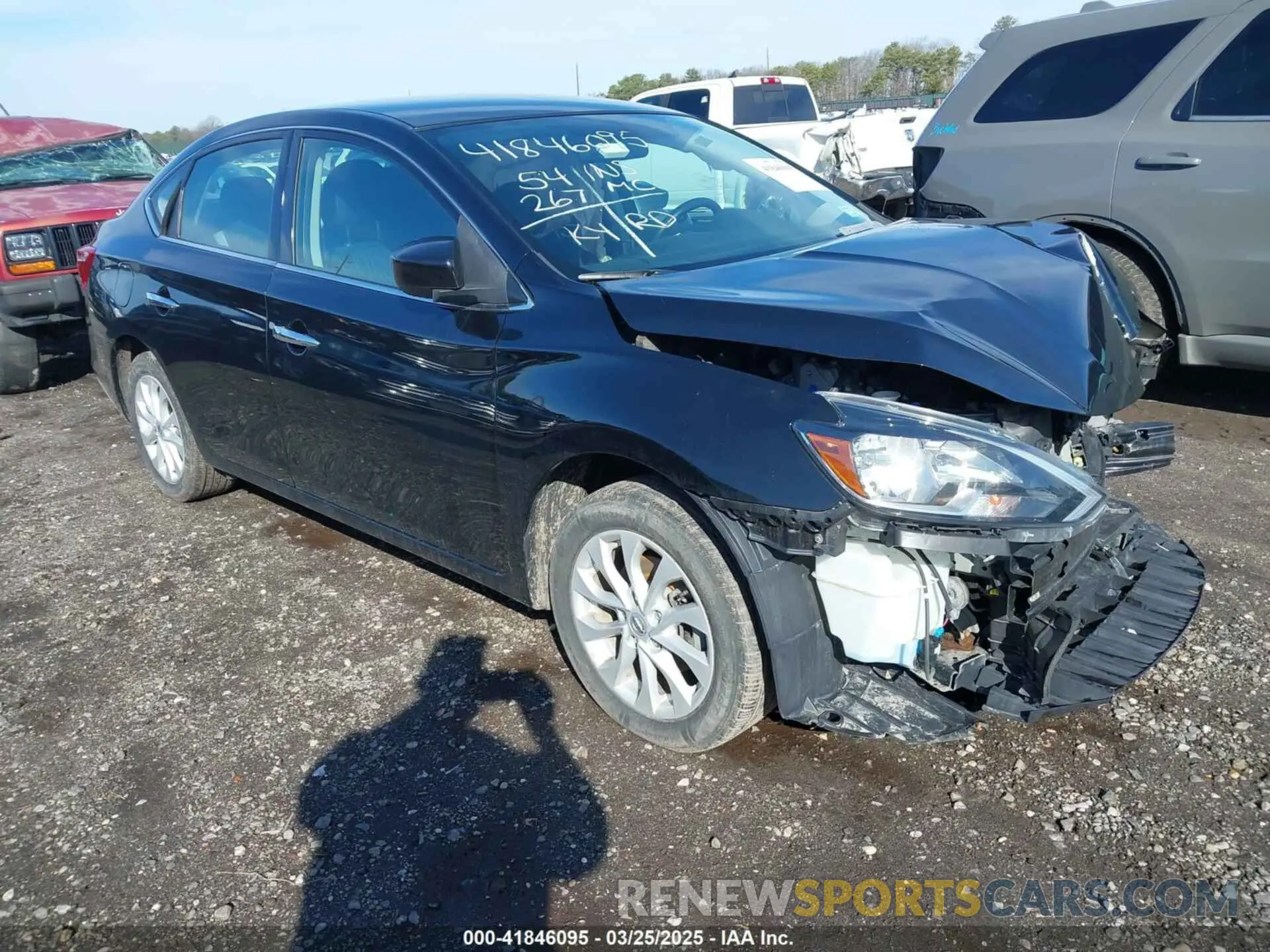 1 fotografías del automóvil dañado 3N1AB7AP7KY445186 NISSAN SENTRA 2019