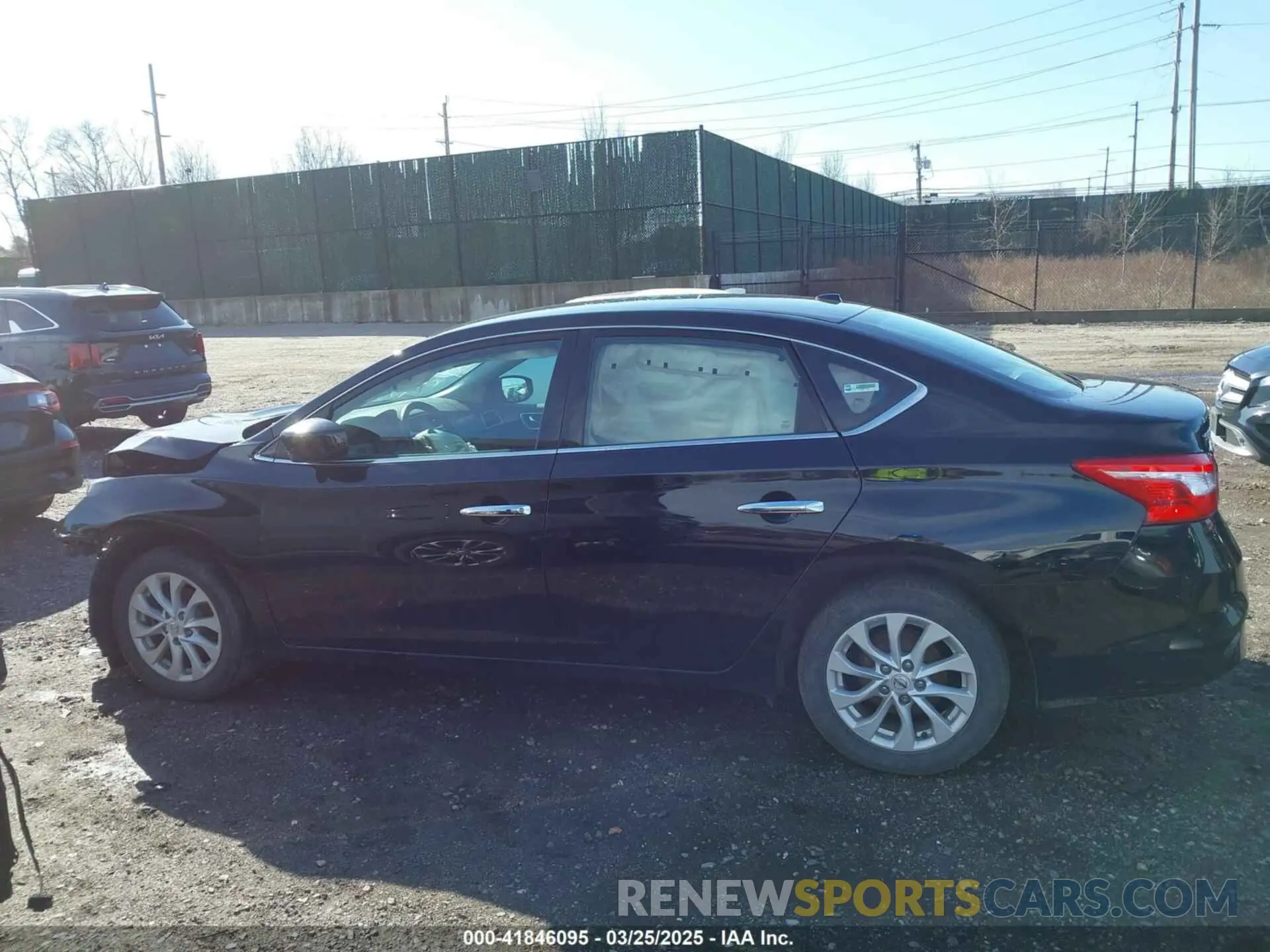 14 fotografías del automóvil dañado 3N1AB7AP7KY445186 NISSAN SENTRA 2019