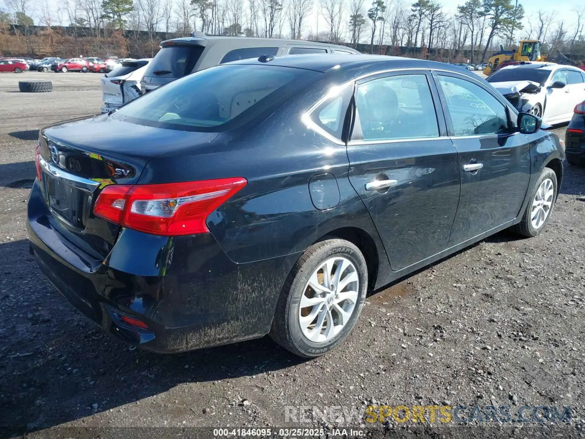 4 fotografías del automóvil dañado 3N1AB7AP7KY445186 NISSAN SENTRA 2019