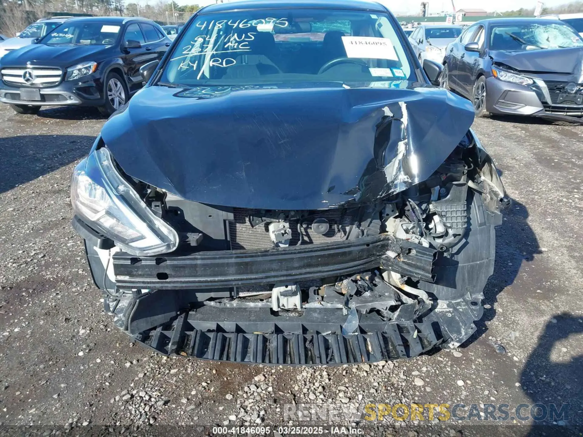 6 fotografías del automóvil dañado 3N1AB7AP7KY445186 NISSAN SENTRA 2019