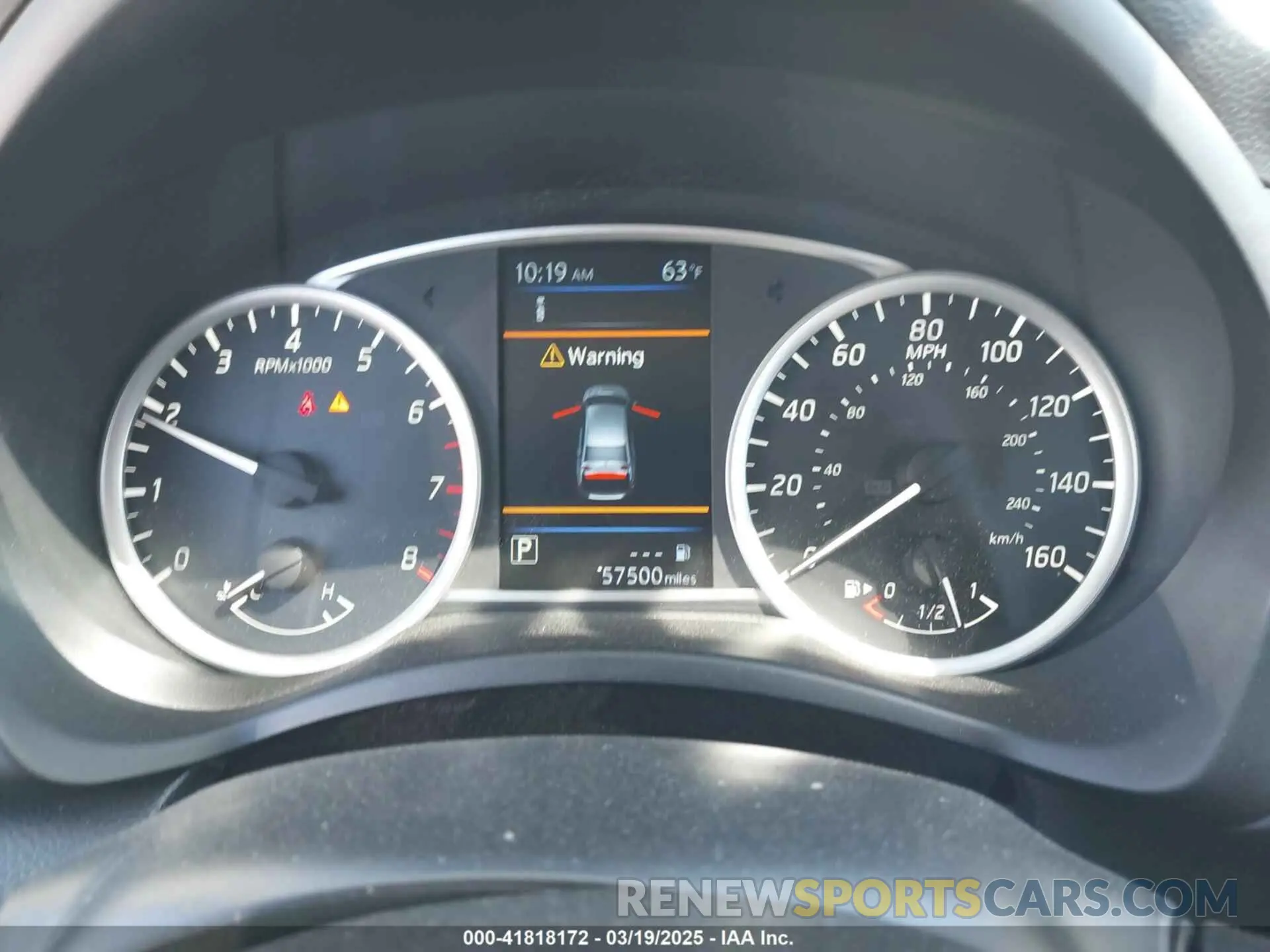 7 fotografías del automóvil dañado 3N1AB7AP7KY445558 NISSAN SENTRA 2019