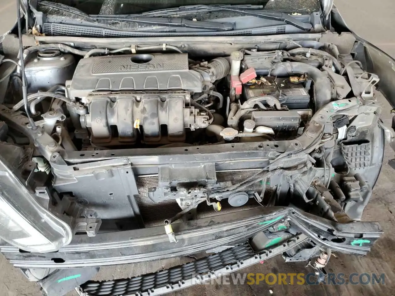 11 fotografías del automóvil dañado 3N1AB7AP7KY452784 NISSAN SENTRA 2019