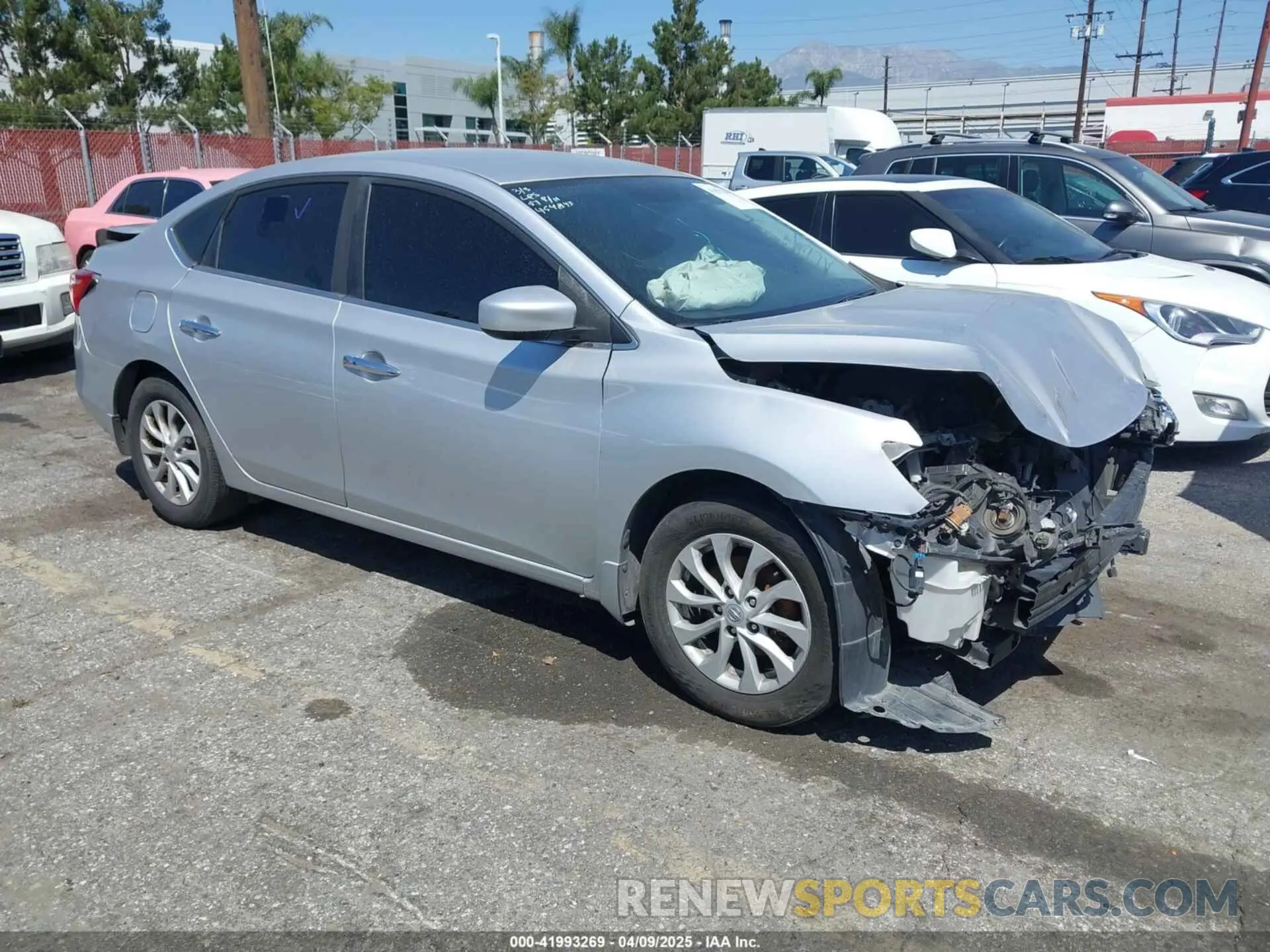1 fotografías del automóvil dañado 3N1AB7AP7KY454843 NISSAN SENTRA 2019