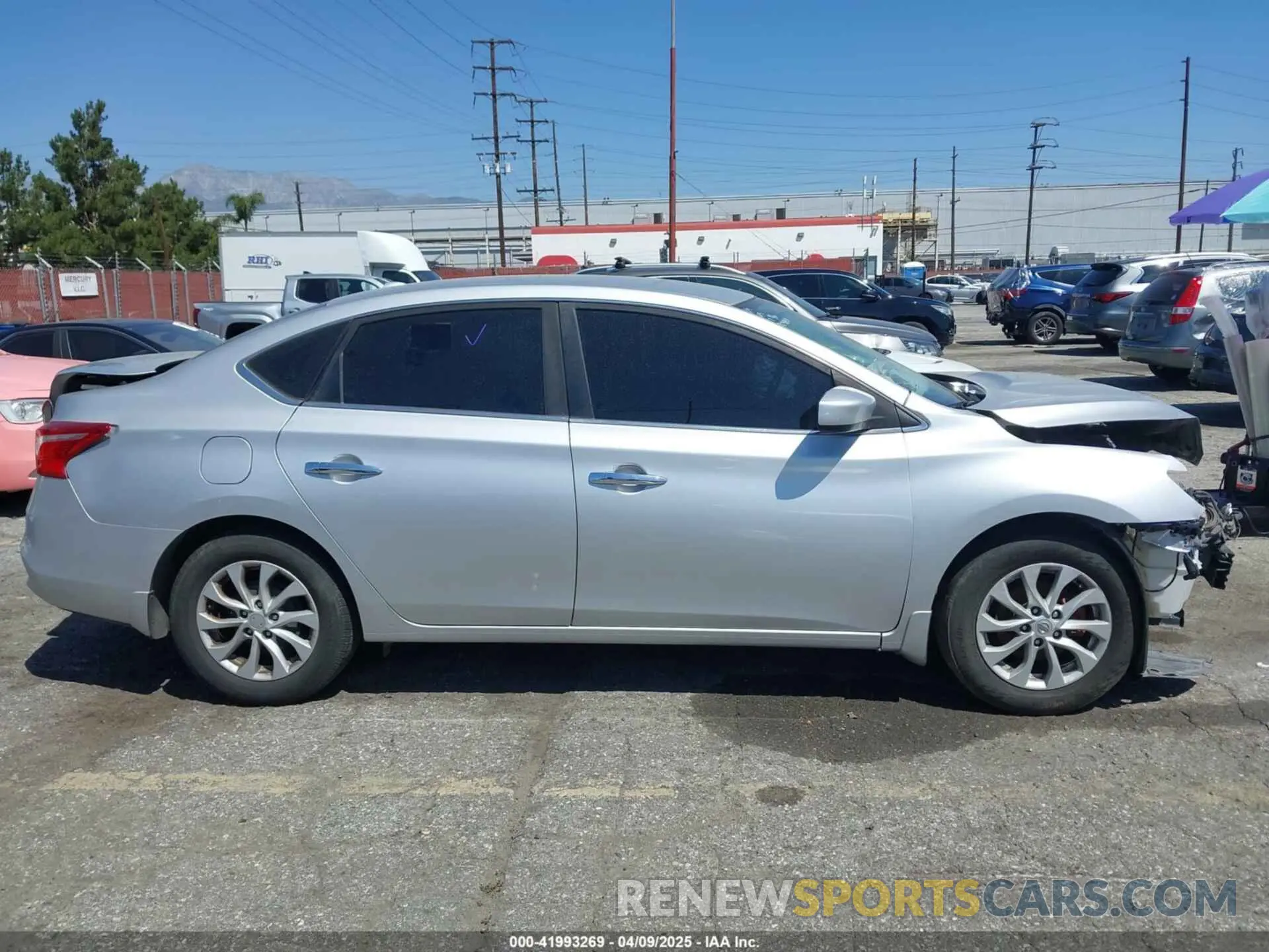 13 fotografías del automóvil dañado 3N1AB7AP7KY454843 NISSAN SENTRA 2019