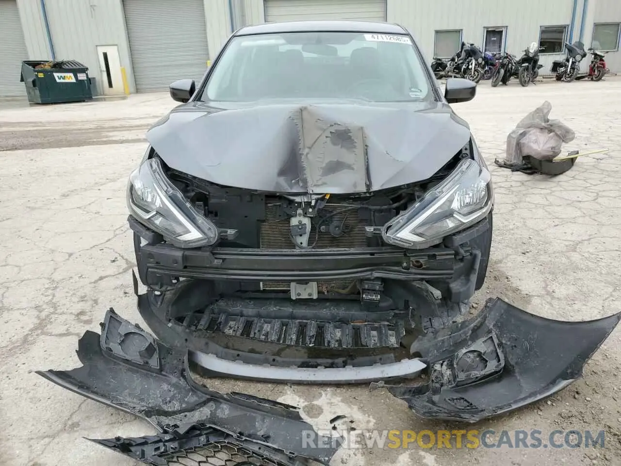 5 fotografías del automóvil dañado 3N1AB7AP8KL605900 NISSAN SENTRA 2019
