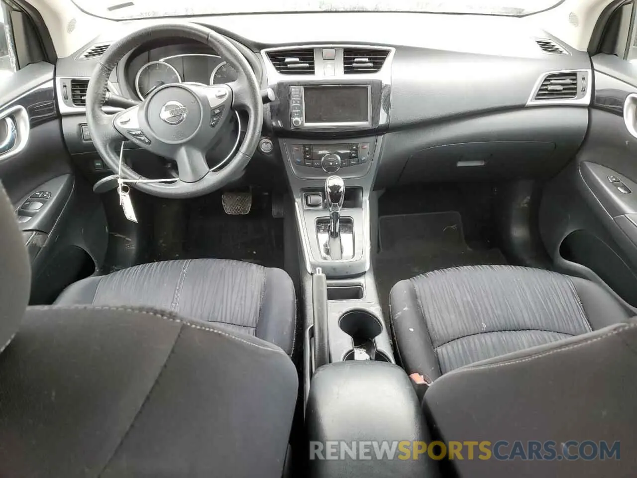 8 fotografías del automóvil dañado 3N1AB7AP8KL605900 NISSAN SENTRA 2019