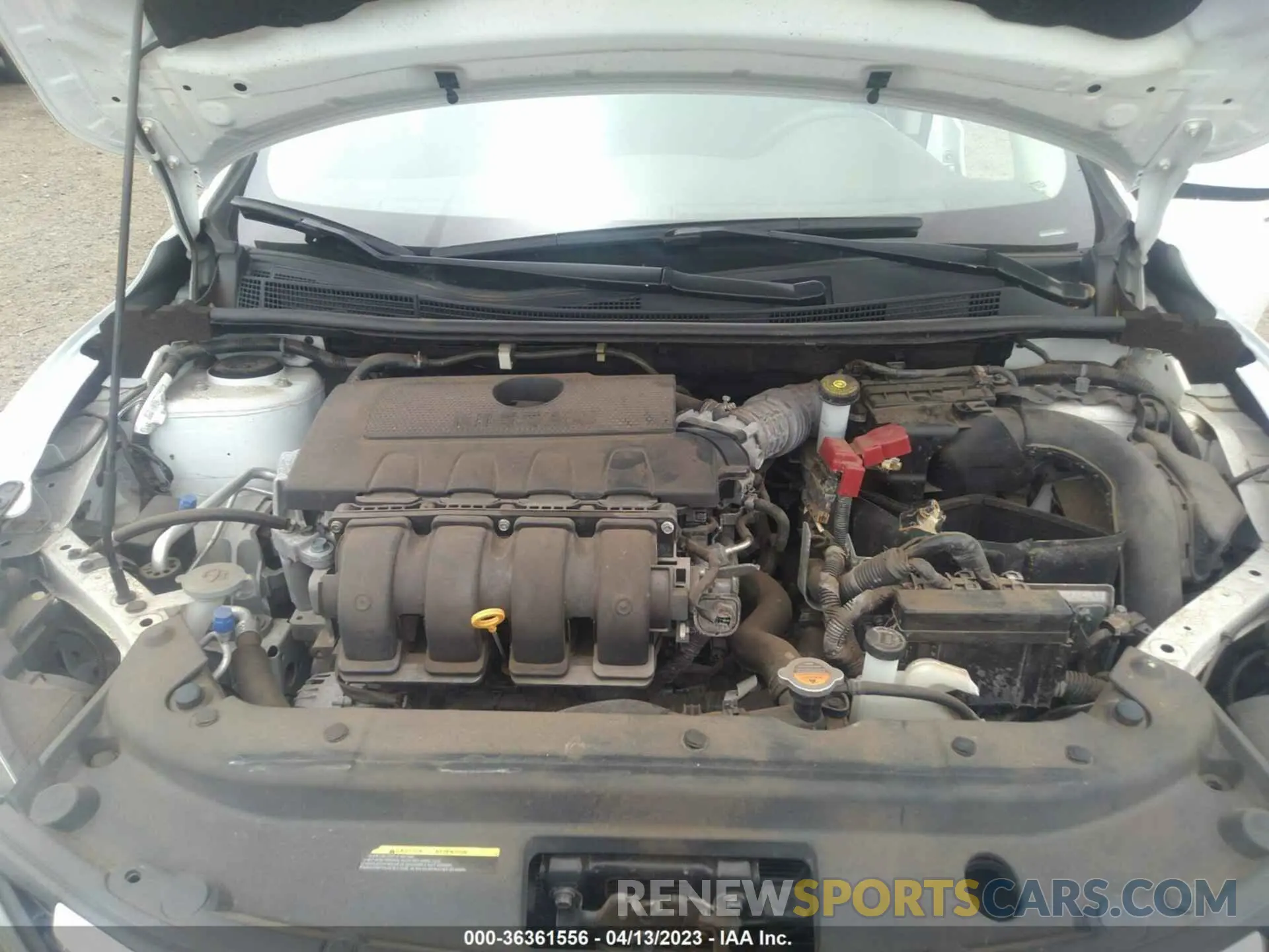 10 fotografías del automóvil dañado 3N1AB7AP8KL606626 NISSAN SENTRA 2019