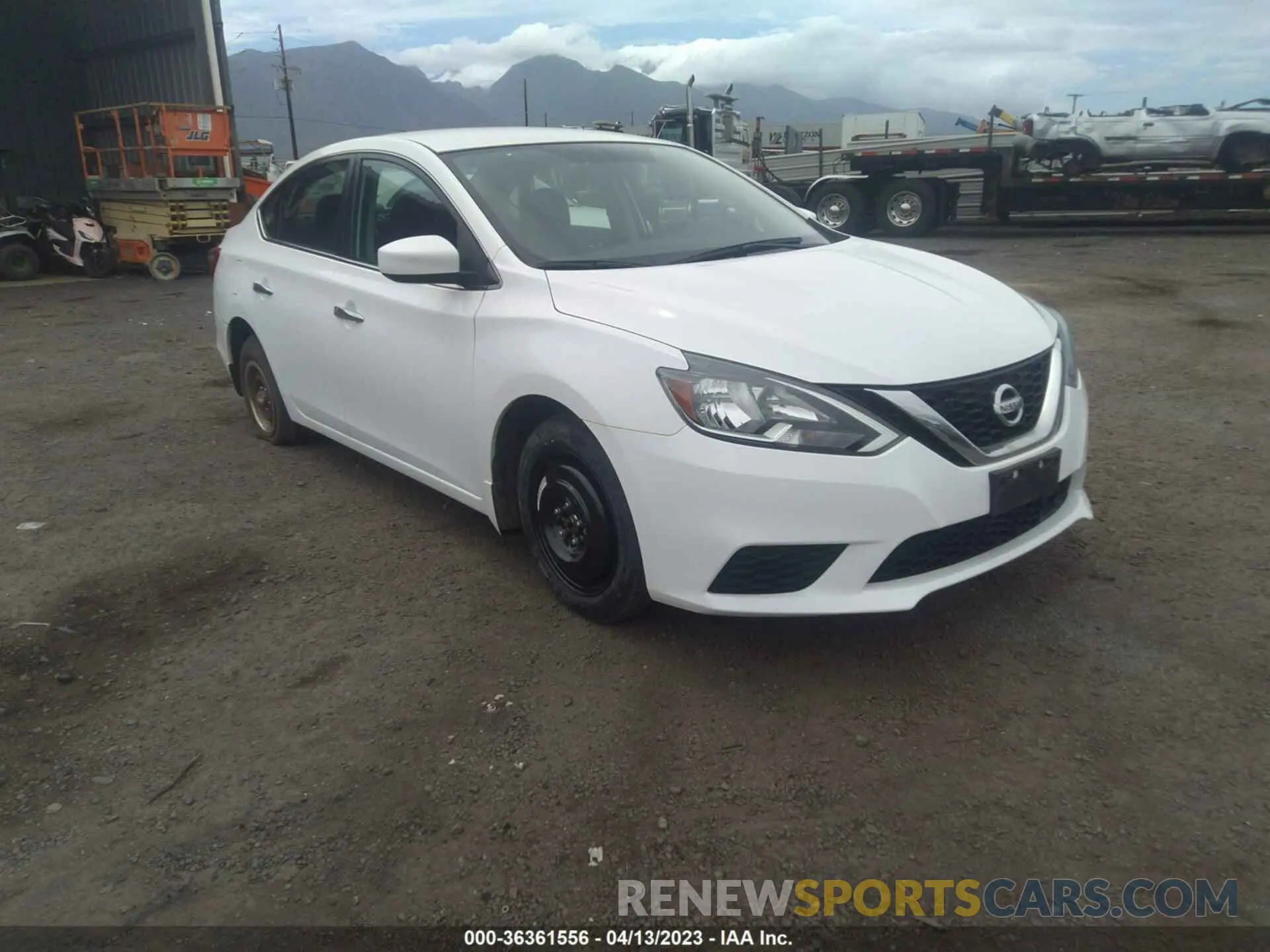 6 fotografías del automóvil dañado 3N1AB7AP8KL606626 NISSAN SENTRA 2019