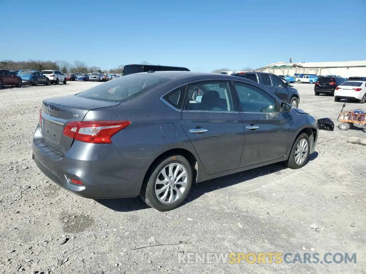 3 fotografías del automóvil dañado 3N1AB7AP8KL620610 NISSAN SENTRA 2019