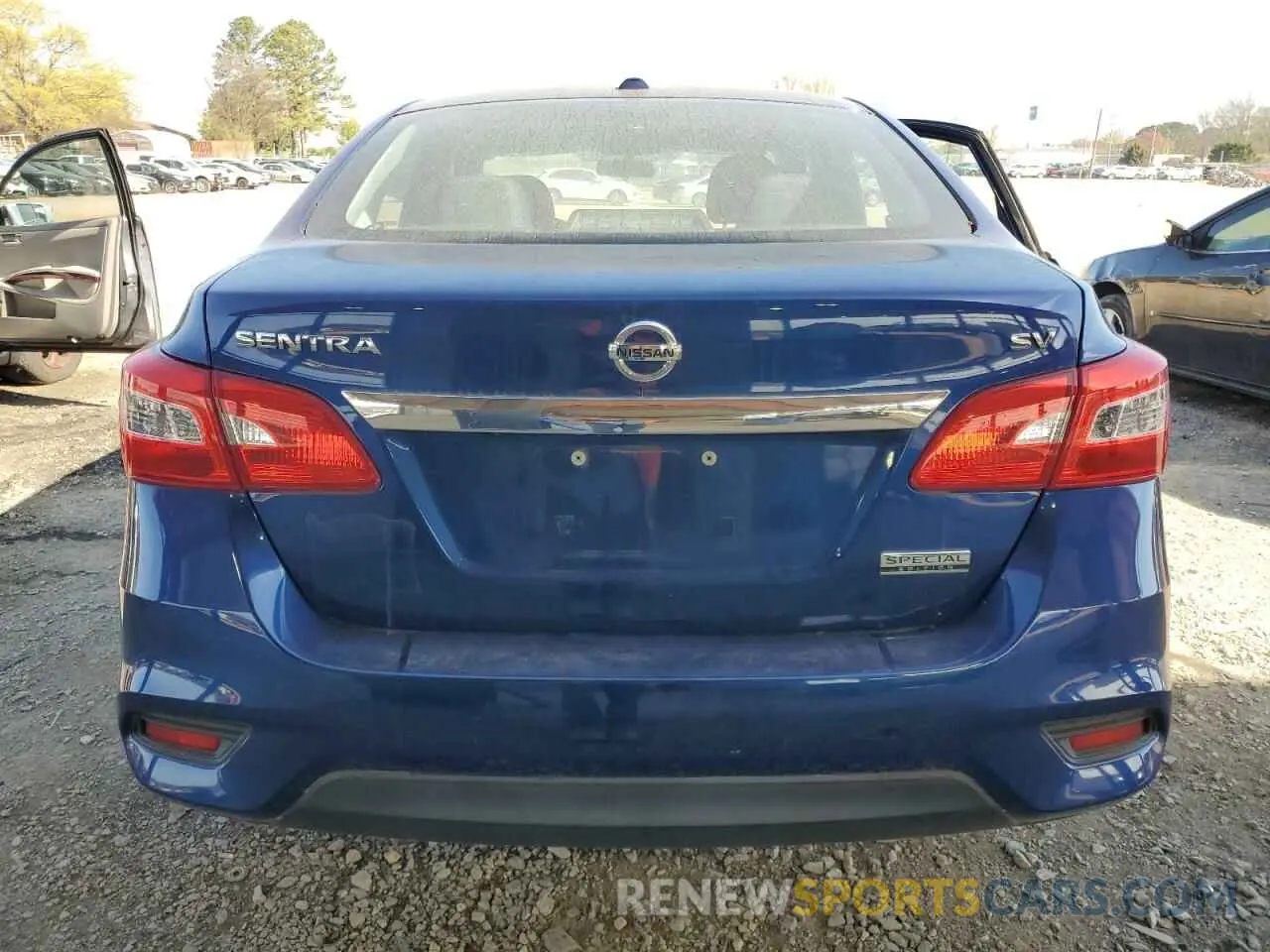 6 fotografías del automóvil dañado 3N1AB7AP8KY204527 NISSAN SENTRA 2019
