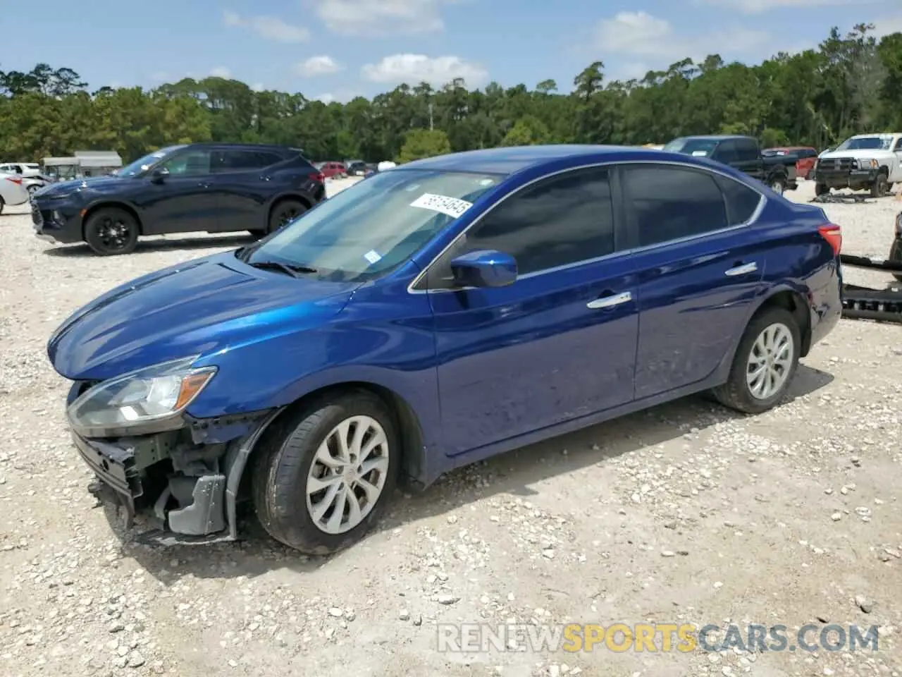 1 fotografías del automóvil dañado 3N1AB7AP8KY214572 NISSAN SENTRA 2019